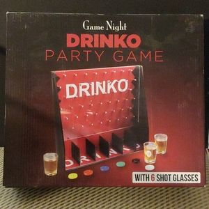 ✔️Drinko party game. Box has some dings